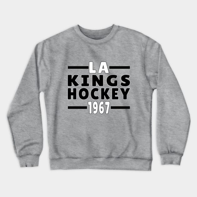 LA Kings Hockey Classic Crewneck Sweatshirt by Medo Creations